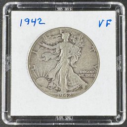 1942 Walking Liberty Silver Half Dollar