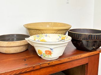 Antique Mixing Bowls