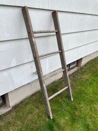 Vintage Flint & Co' 4'  Wooden Ladder.