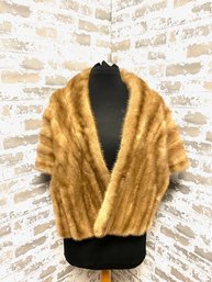 Light Brown Vintage Fur Stole From Griess Furriers