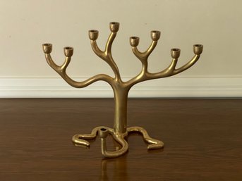 Sandra Kravitz Tree Of Life Menorah For The Rosenthal Judaica Collection