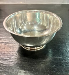 Sterling Silver Reproduction Of Paul Revere  Bowl