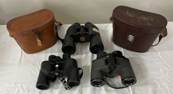 Three Pair Of Binoculars