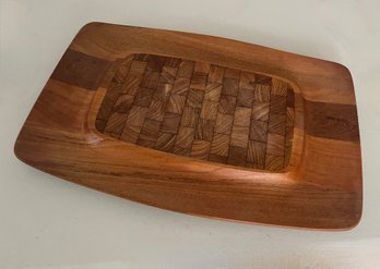 1960's Mid Century Modern Teak Serving Tray