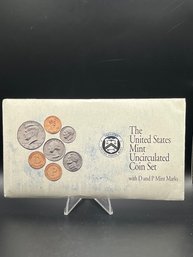 1992 United States Mint Uncirculated Coin Set