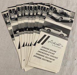 1963 Studebaker Avanti II Advertisement Brochure