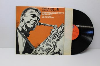 Capitol Jazz Classics Vol. 4 With Gerry Mulligan Tentette Walking Shoes Album On Capitol Records