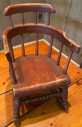 Antique Childs Rocker