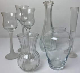 Lot Of Misc. Vintage Glass (7)