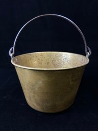 Hayden Ansonia Spun Brass Bucket Pail Cauldron Pot