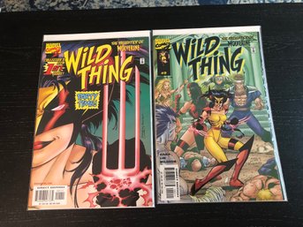 Wild Thing - Daughter Of Wolverine  #1 & 2.  Lot 87
