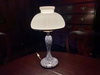 Murano Glass Style Table Lamp