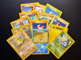 13 Miscellaneous Pokemon Cards 1990's