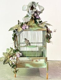 An Elaborately Decorated Birdhouse