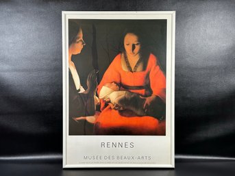 Georges De La Tour, Framed Art Poster, The Newborn Child