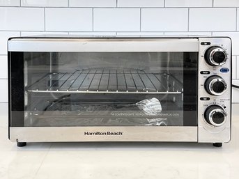 A Hamilton Beach Toaster Oven