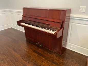 Vintage August Forster Upright Piano - Two Pedals