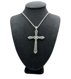 Premier Designs Aurora Borealis Cross Necklace