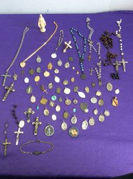 Mixed Religious Pendent Lot