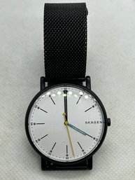 Very Fine SKAGEN SIGNATUR MEN'S WATCH- Never Worn In Excellent Condition