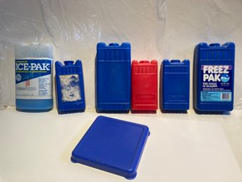 Assortment Of Various Ice Packs  And Various Sizes