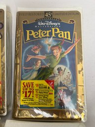 Disney's Peter Pan On VHS - Fully Restored 45th Anniversary Limited Edition