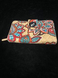 Vera Bradley Turnlock Zipper Wallet