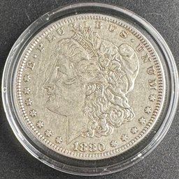 1880 Morgan Silver Dollar