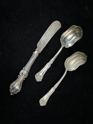 German Silver Serving Utensils