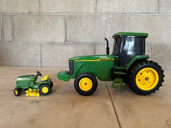 2 John Deere Collectible Tractors