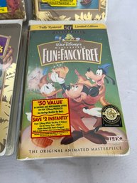 Disney's Fun & Fancy Free On VHS - Fully Restored 50th Anniversary Limited Edition