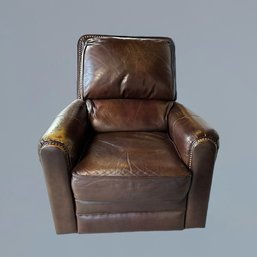 A Beautiful Genuine Leather Recliner