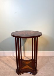 The Bombay Company Rose Compass Top Round Table