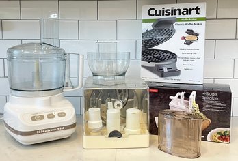 Small Kitchen Appliances - Kitchen Aid, Cuisinart And More