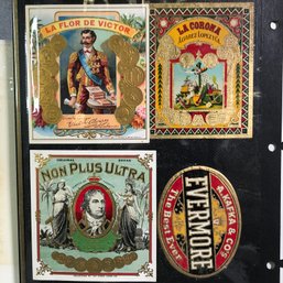 Lot #3 - Group Of 70 Vintage Cigar Box Labels ! - VERY Cool Lot - We Have Several Lots In This Auction . . 70