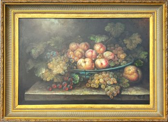 A Fine Quality 20th Century Oil On Canvas Still Life In Dutch Style By Louis Kuperman