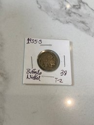 1935 S Buffalo Nickel 123