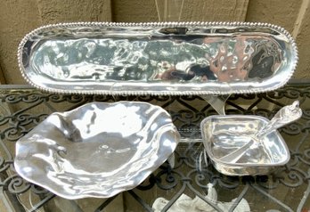 Four Piece Collection Of Beatriz Ball Metal Ware