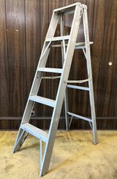 A 5' Aluminum A Frame Ladder