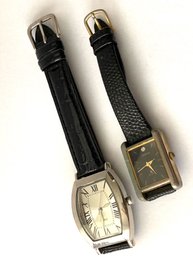 Two Quartz Watches, As Found: Jemis, SKC