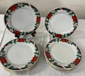 Twelve Tienshan Holiday Plates