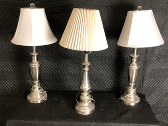 Table Lamps Lot Of 3