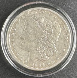 1884 Morgan Silver Dollar