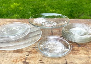 Glass Serving Platters And More