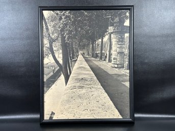 A Beautiful Vintage Framed Art Photo In Black & White By French Photographer Albert Monier #3