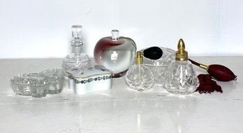 A Collection Of Waterford Crystal And Limoges
