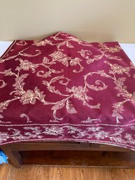 A Gently Used Tablecloth Imperial Scroll Design From Fortunoff