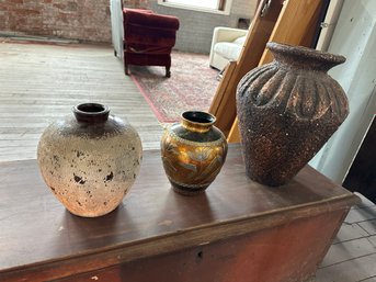 3 Decorative Urns