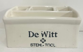 De Witt Ceramic Barber Shop/dentist Steri-Tool