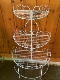 Vintage 3 Tier Wired Stand